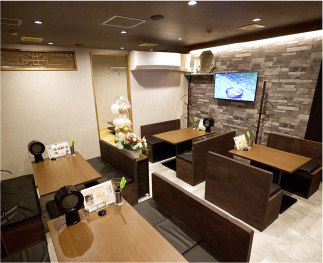 韓国料理店 ハヌリ店内